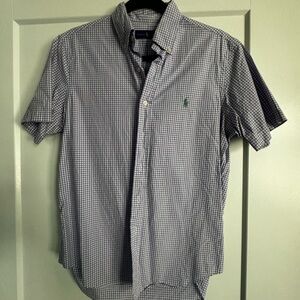 Men's Purple Checkered Shirt